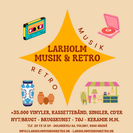 Larholm Musik & Retro - vi ELSKER Musik & Retro
